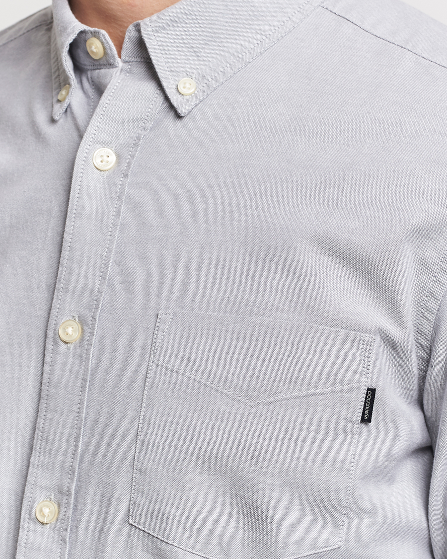 Herre | Skjorter | Dockers | Cotton Stretch Oxford Shirt Medium Grey Heather