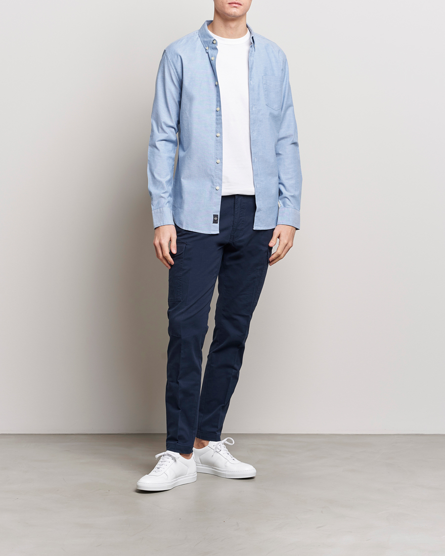 Herre | Skjorter | Dockers | Cotton Stretch Oxford Shirt Delft
