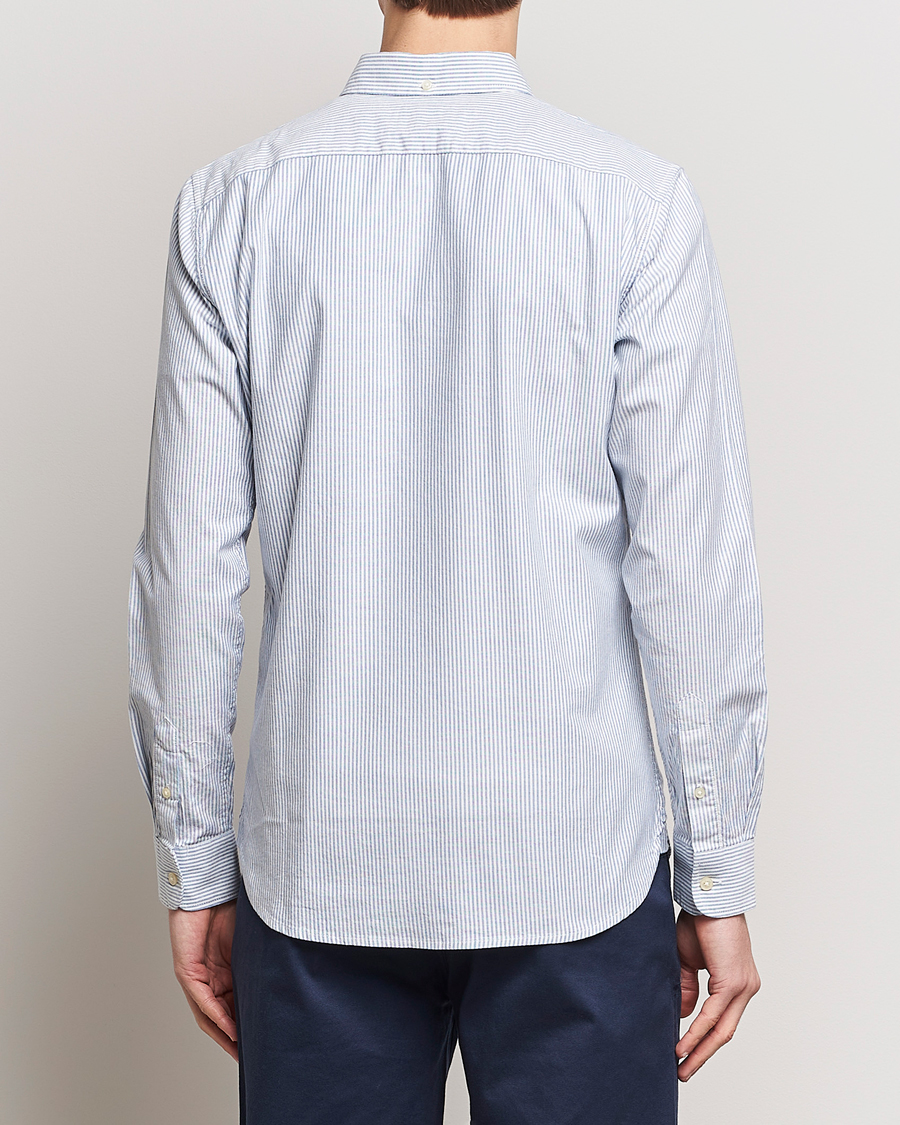 Herre | Skjorter | Dockers | Cotton Stretch Oxford Shirt Striped Delft