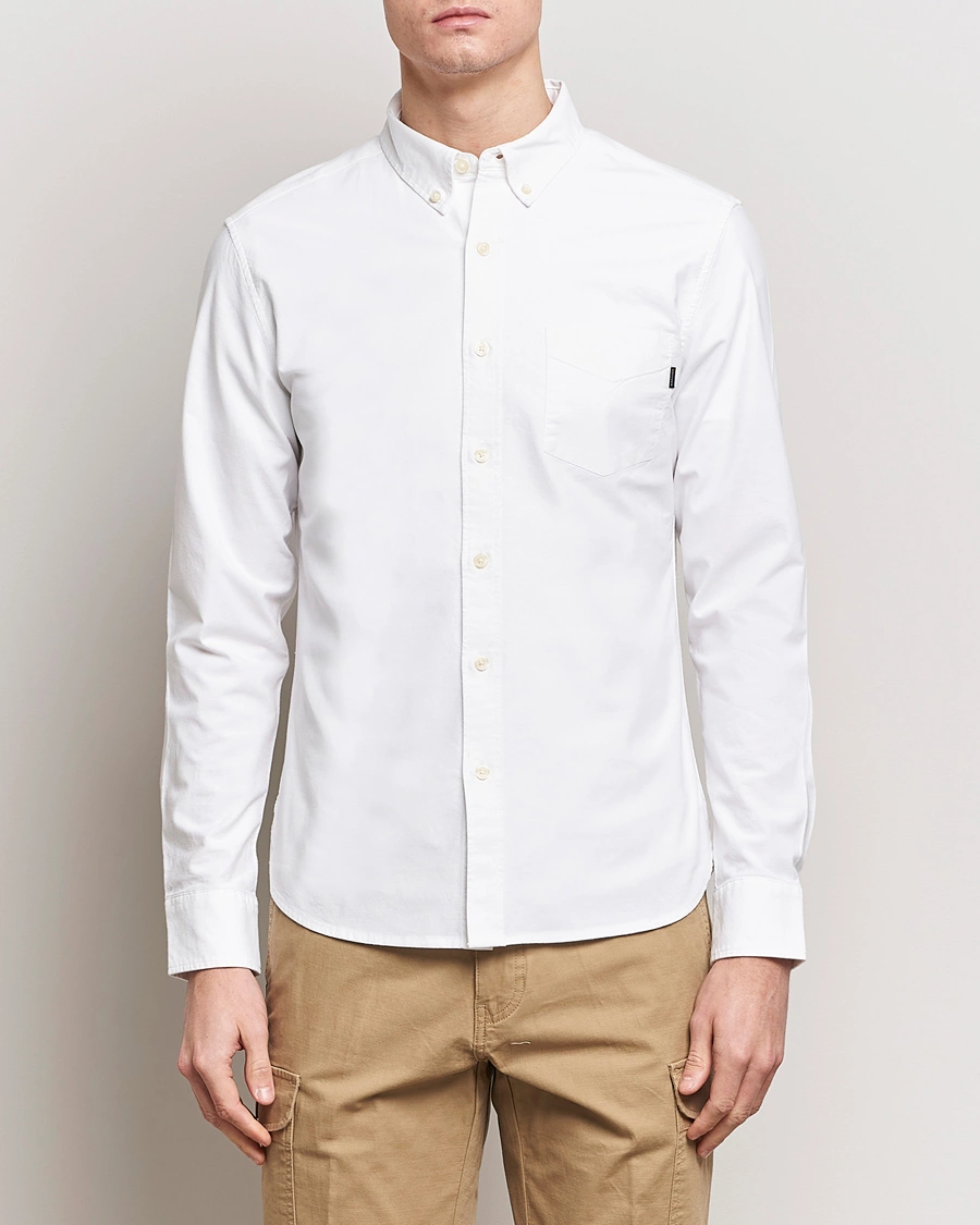 Herre | Avdelinger | Dockers | Cotton Stretch Oxford Shirt Paperwhite