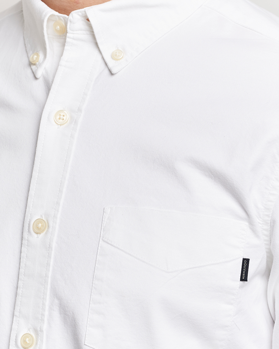 Herre | Skjorter | Dockers | Cotton Stretch Oxford Shirt Paper White