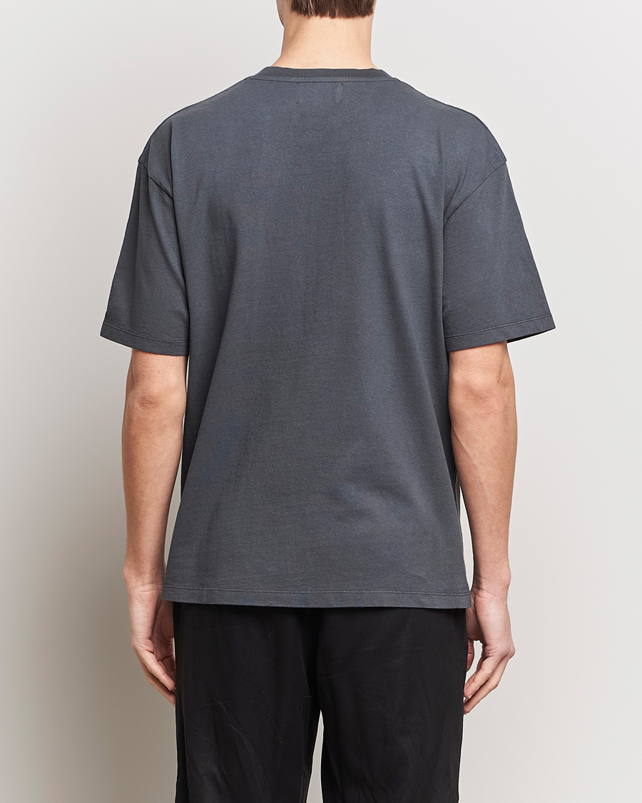 Herre | T-Shirts | Palmes | Dyed T-Shirt Washed Grey