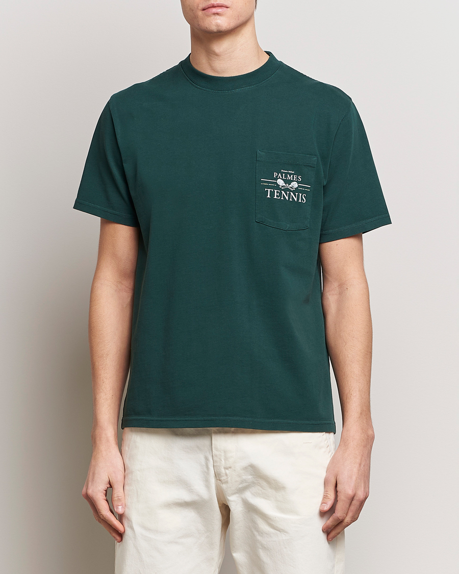 Herre | Lojalitetstilbud | Palmes | Vichi Pocket T-Shirt Dark Green