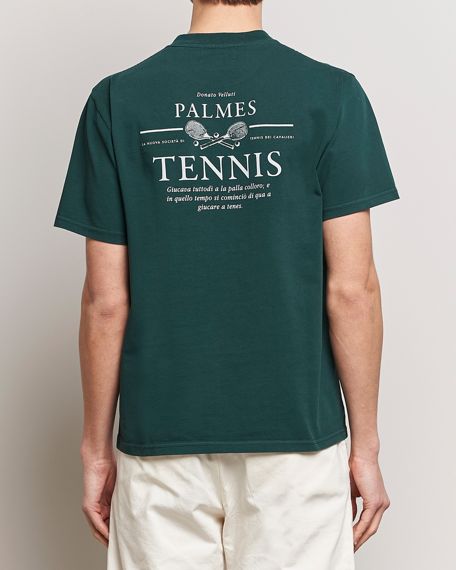 Herre | T-Shirts | Palmes | Vichi Pocket T-Shirt Dark Green