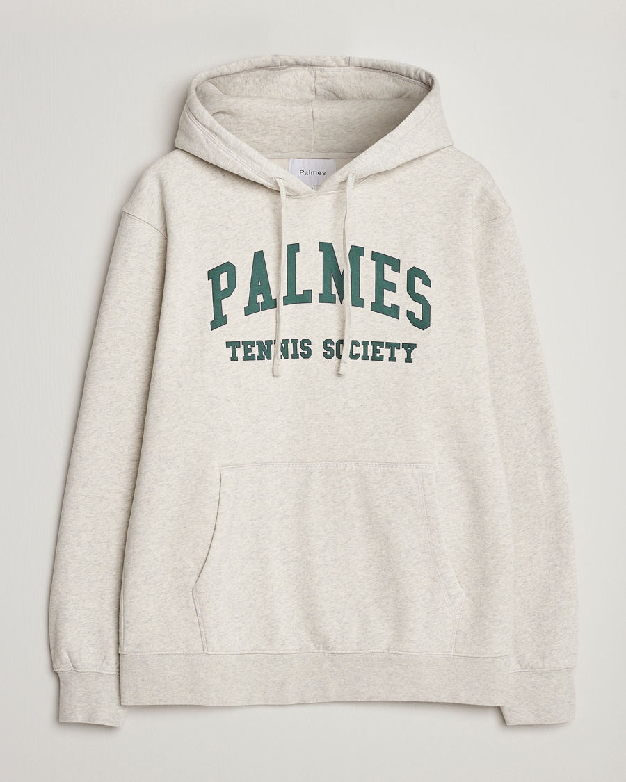 Herre | Gensere | Palmes | Mats Hooded Sweatshirt Oatmeal