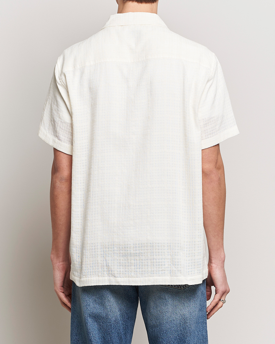 Herre | Skjorter | Palmes | Martini Short Sleeve Shirt Off White