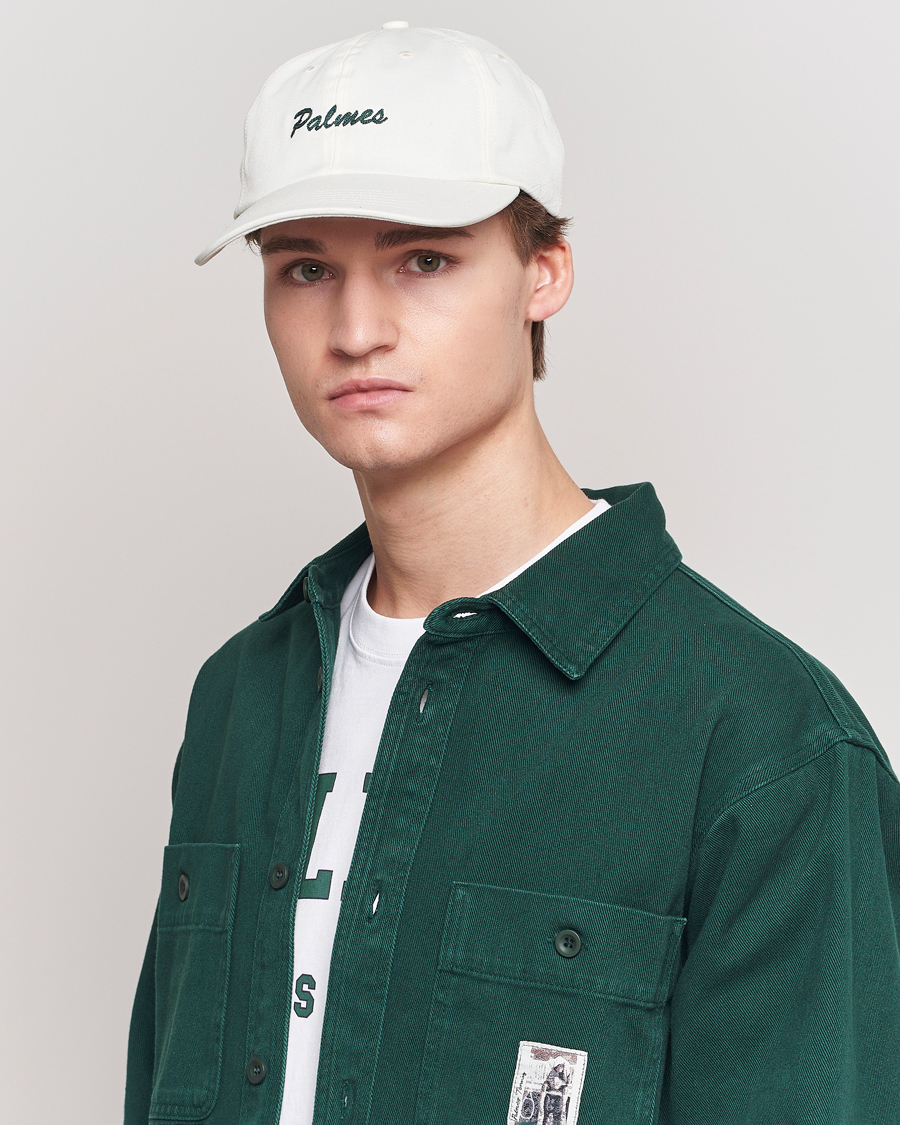 Herre | Assesoarer | Palmes | Alley 6-Panel Cap Off White