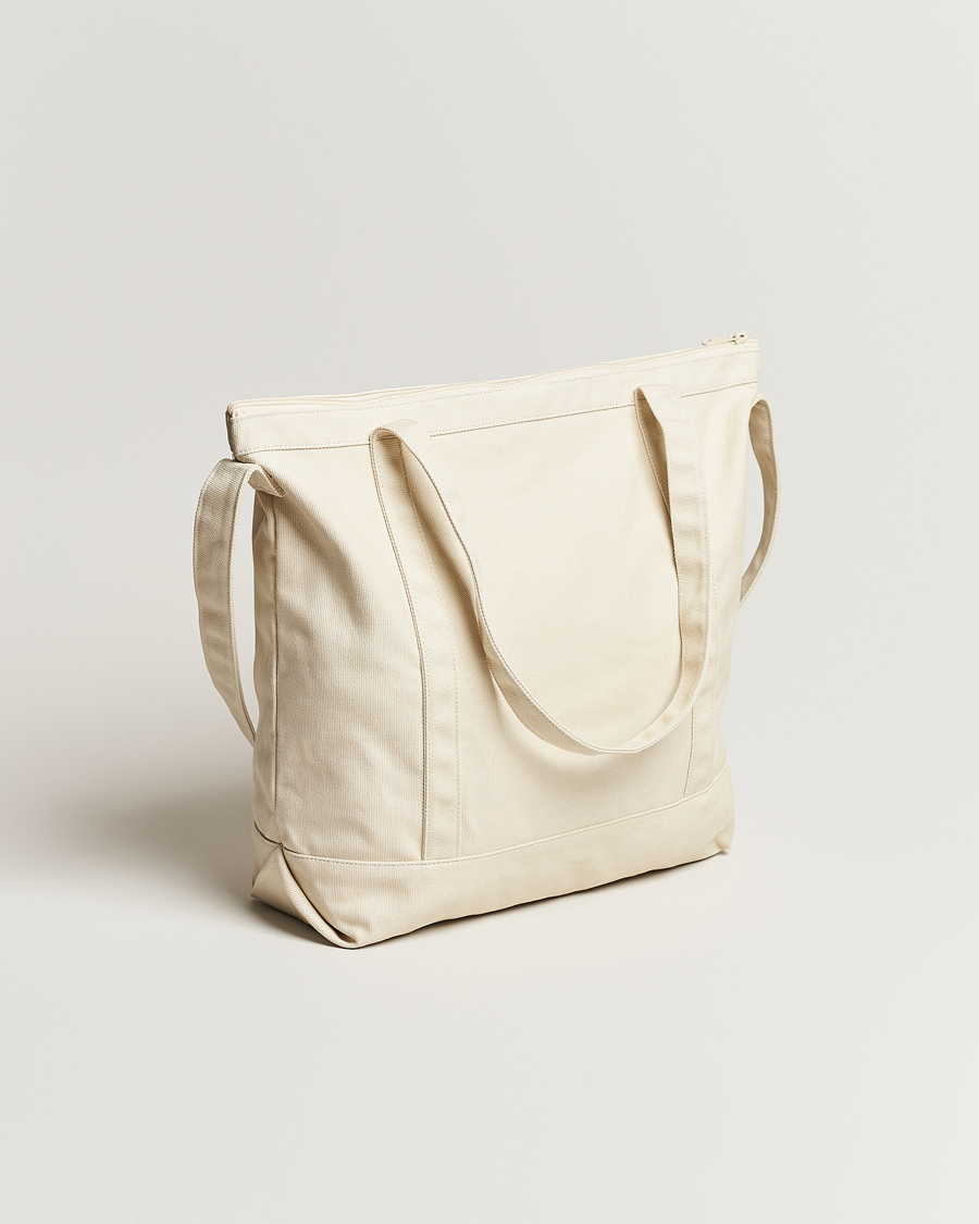 Herre | Palmes Martini Zip Tote Bag Off White | Palmes | Martini Zip Tote Bag Off White