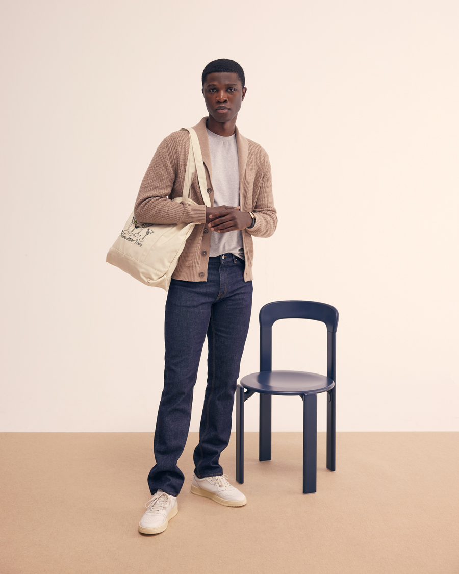 Herre | Palmes Martini Zip Tote Bag Off White | Palmes | Martini Zip Tote Bag Off White