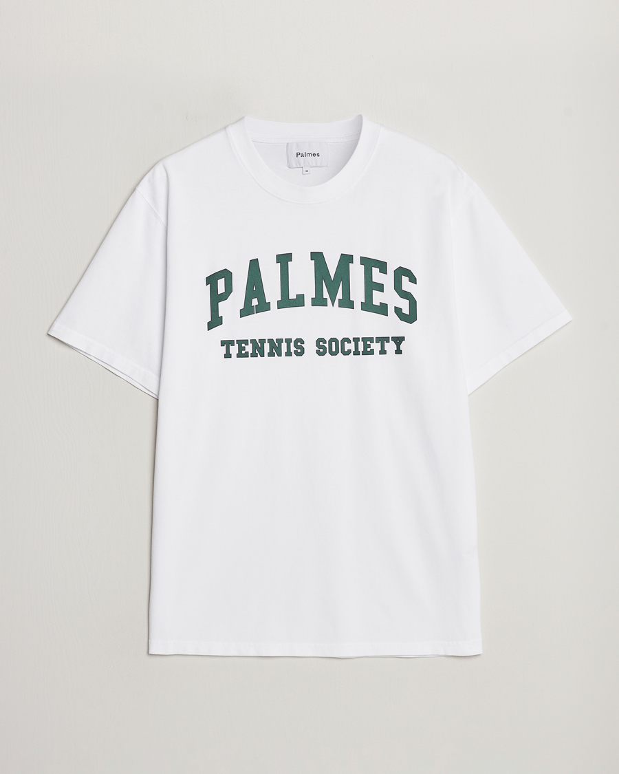 Herre | T-Shirts | Palmes | Ivan T-Shirt White