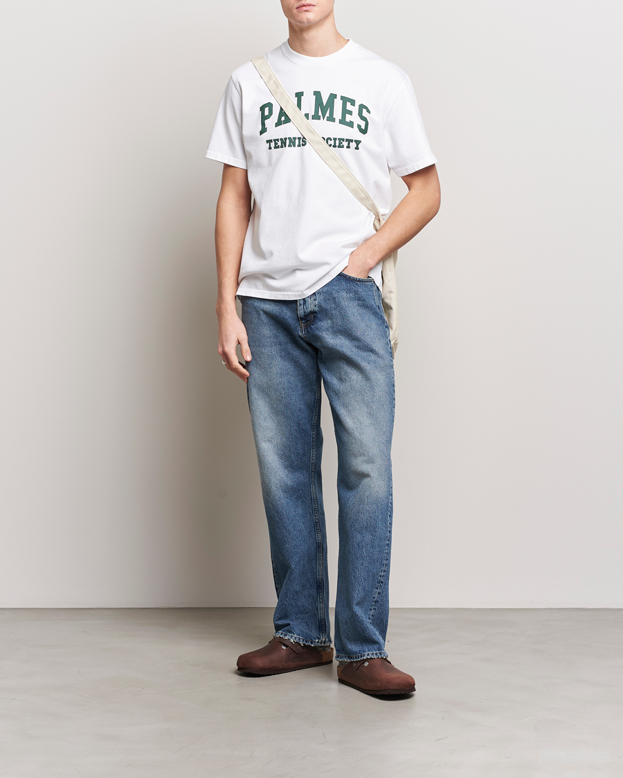Herre | T-Shirts | Palmes | Ivan T-Shirt White