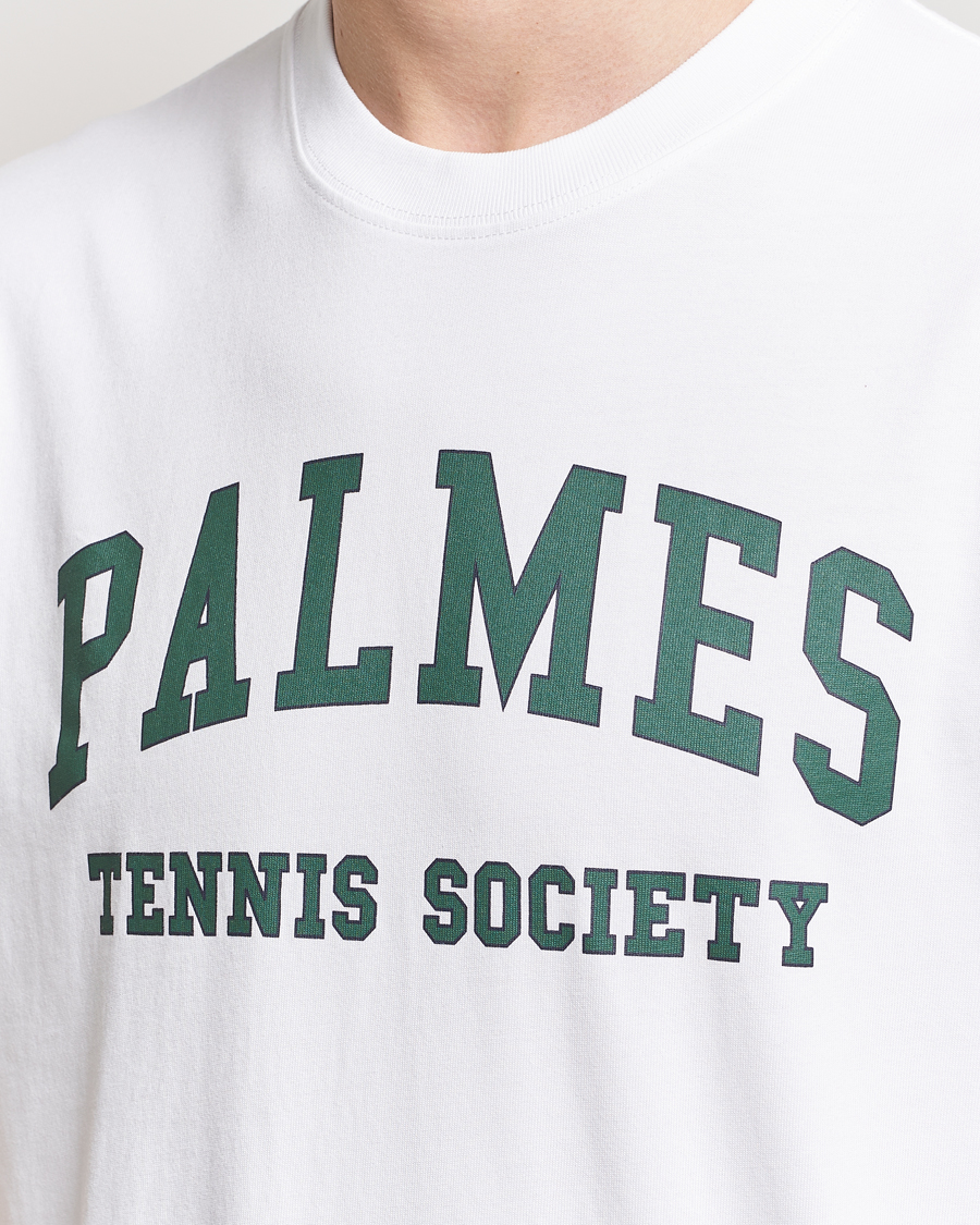 Herre | T-Shirts | Palmes | Ivan T-Shirt White