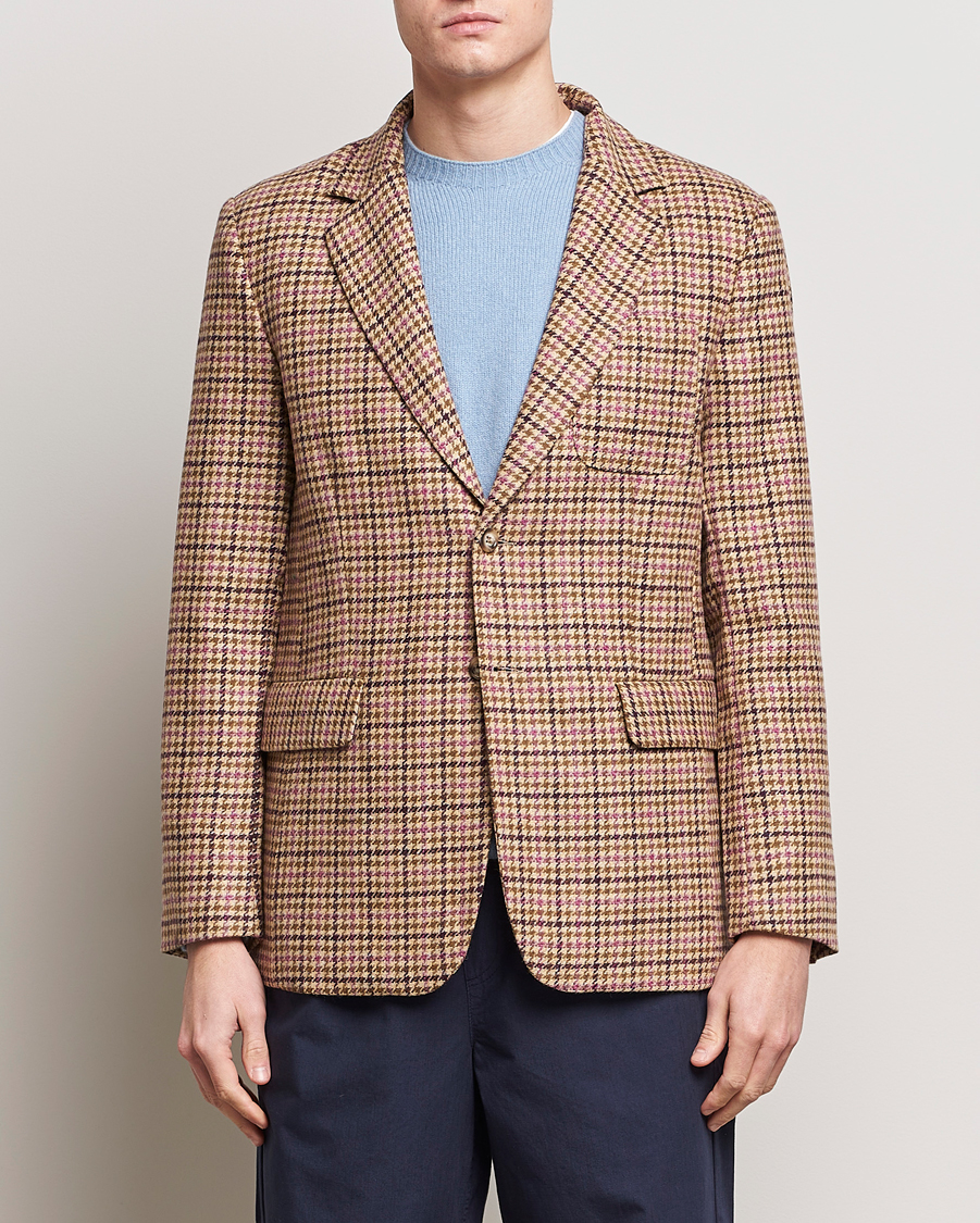 Herre | Tweedblazer | Palmes | Blaze Sport Coat Purple Sand