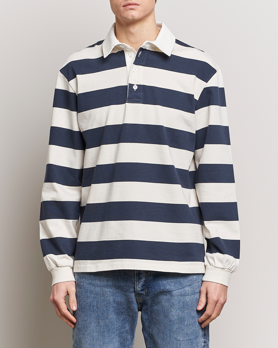 Herre | Klær | Palmes | Colt Rugby Shirt Navy/White