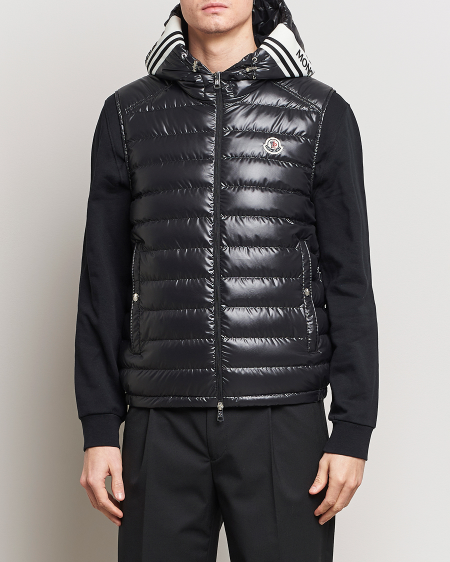 Herre | Høstjakker | Moncler | Clai Down Vest Black