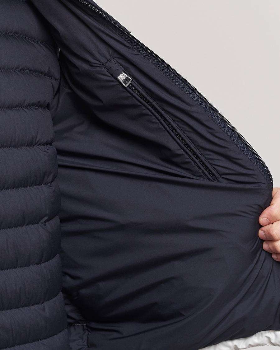 Herre | Jakker | Moncler | Cerces Down Vest Off White/Navy