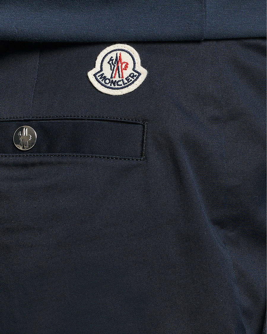 Herre | Bukser | Moncler | Contrast Banded Trousers Navy