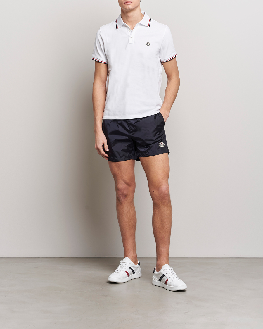 Herre | Badeshorts | Moncler | Nylon Swim Shorts Navy