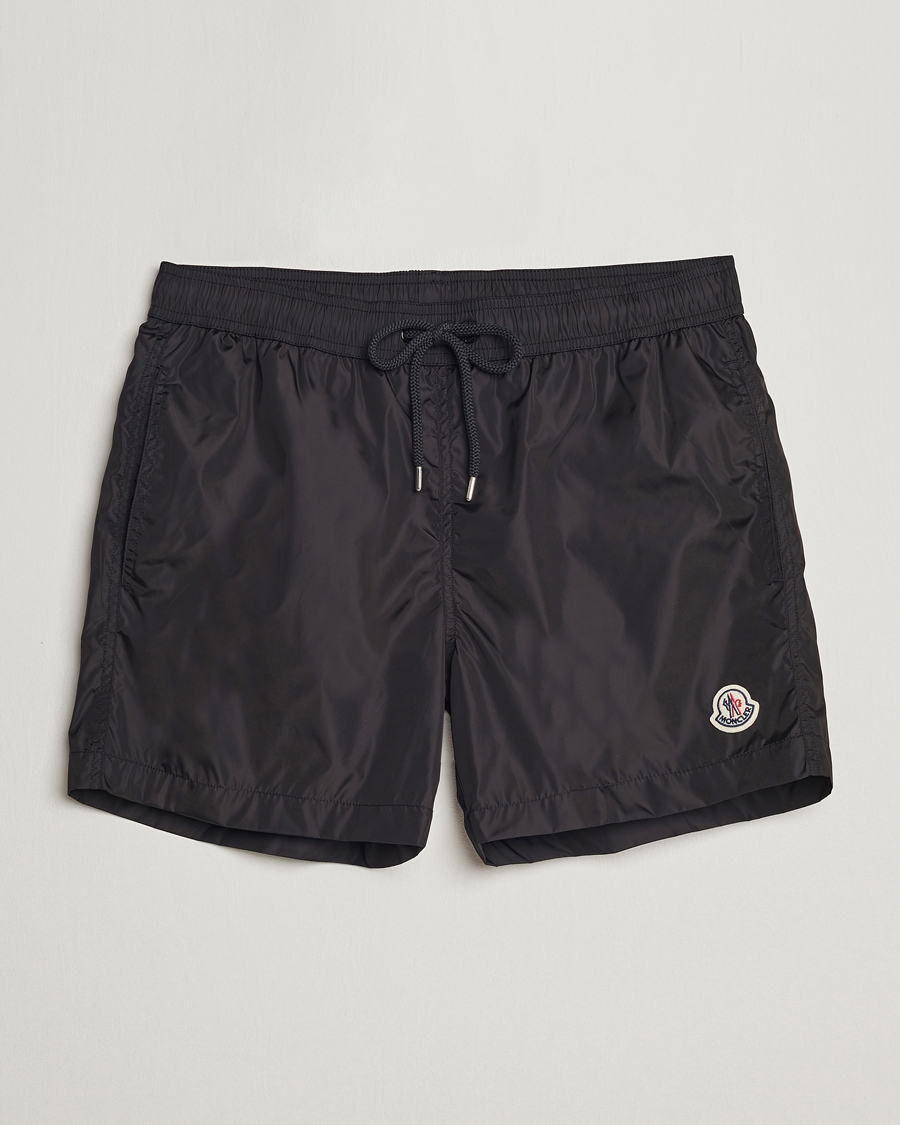Herre | Badeshorts | Moncler | Nylon Swim Shorts Black