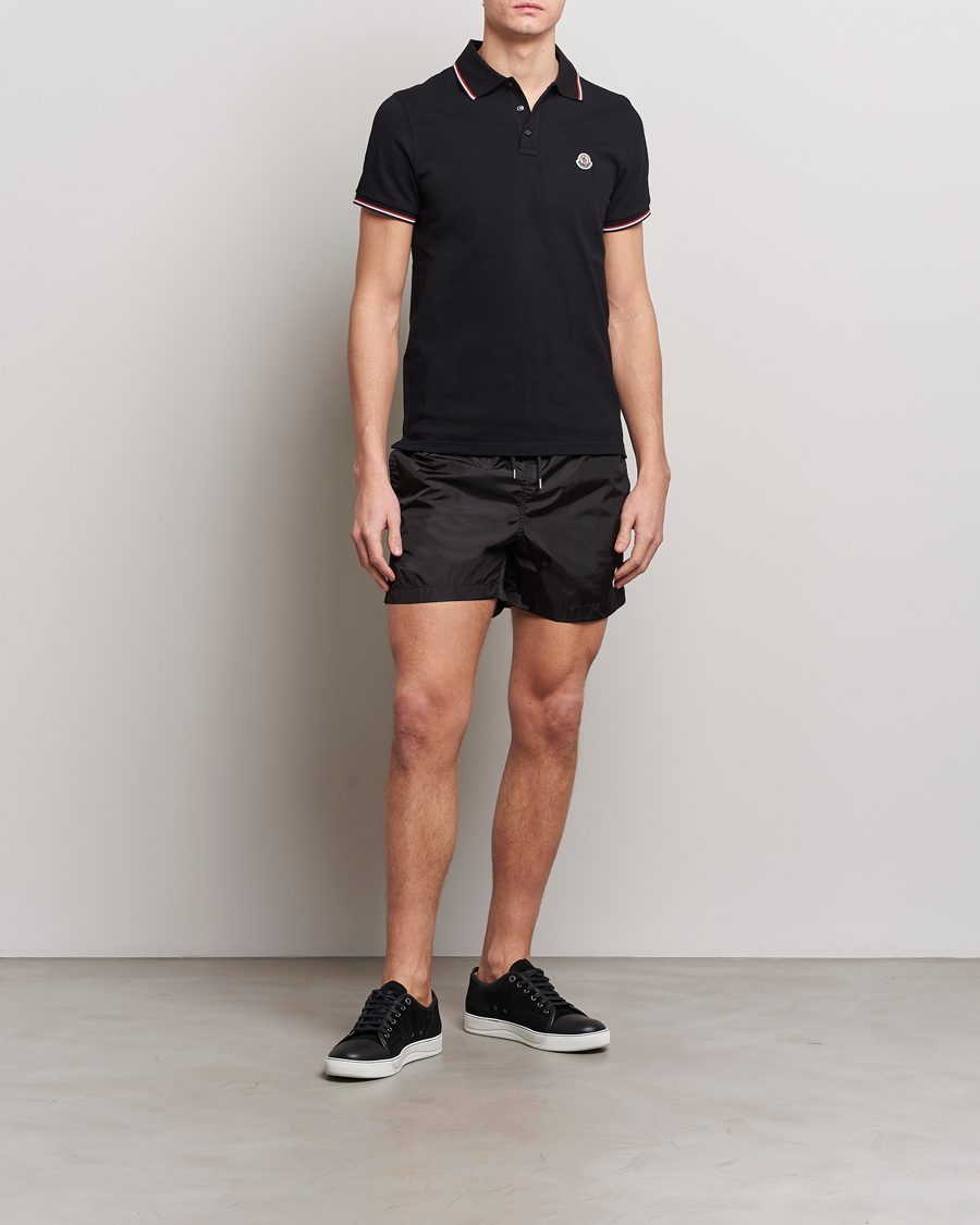 Herre | Badeshorts | Moncler | Nylon Swim Shorts Black