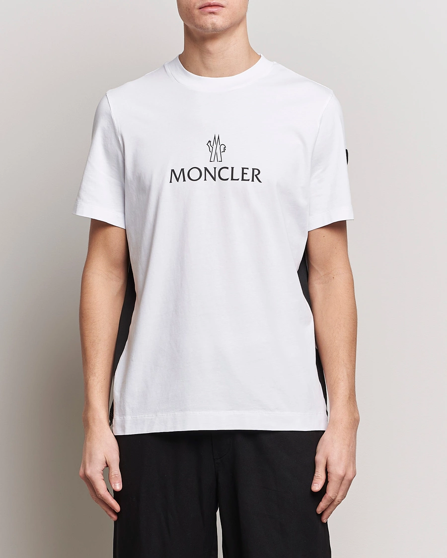 Herre | Moncler | Moncler | Reflective Logo T-Shirt White