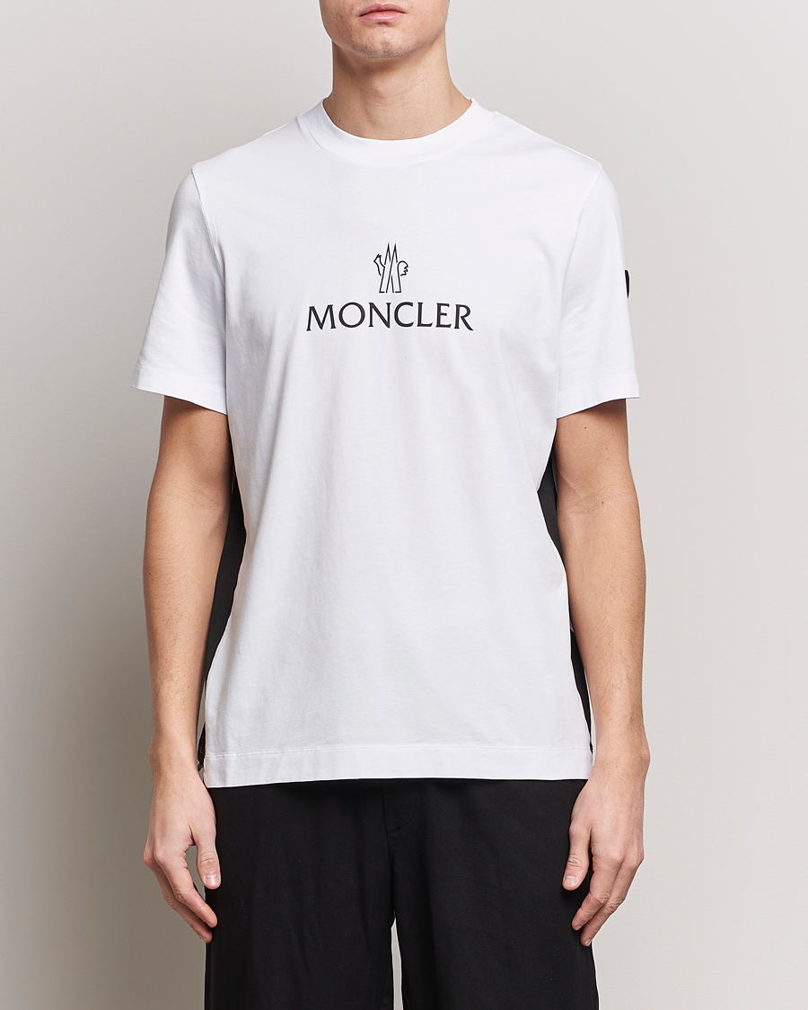 Herre | Kortermede t-shirts | Moncler | Reflective Logo T-Shirt White