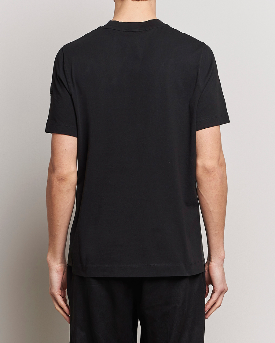 Herre | T-Shirts | Moncler | Reflective Logo T-Shirt Black