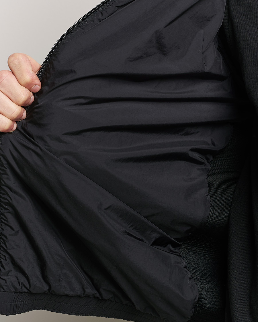 Herre | Gensere | Moncler | Hooded Hybrid Zip Cardigan Black