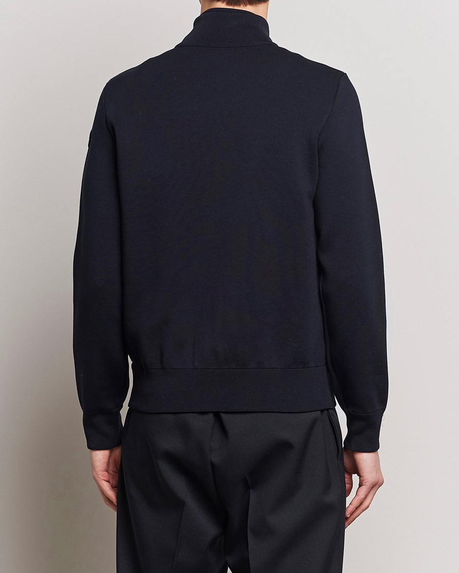 Herre | Gensere | Moncler | Light Hybrid Zip Jacket Navy