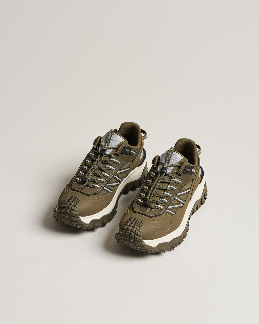 Herre | Moncler Trailgrip Low Sneakers Military Green | Moncler | Trailgrip Low Sneakers Military Green