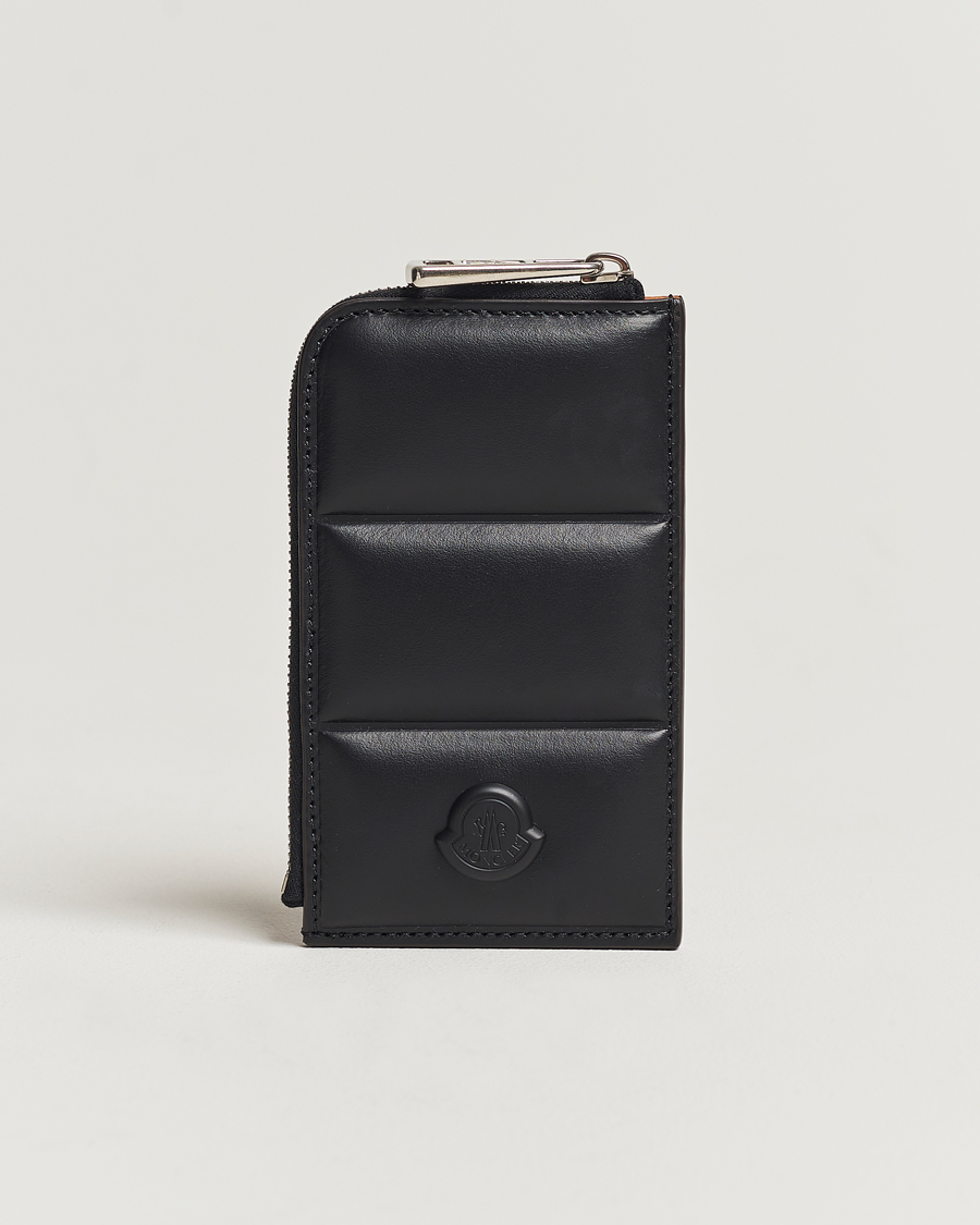 Herre | Moncler Flat Card Holder Black | Moncler | Flat Card Holder Black