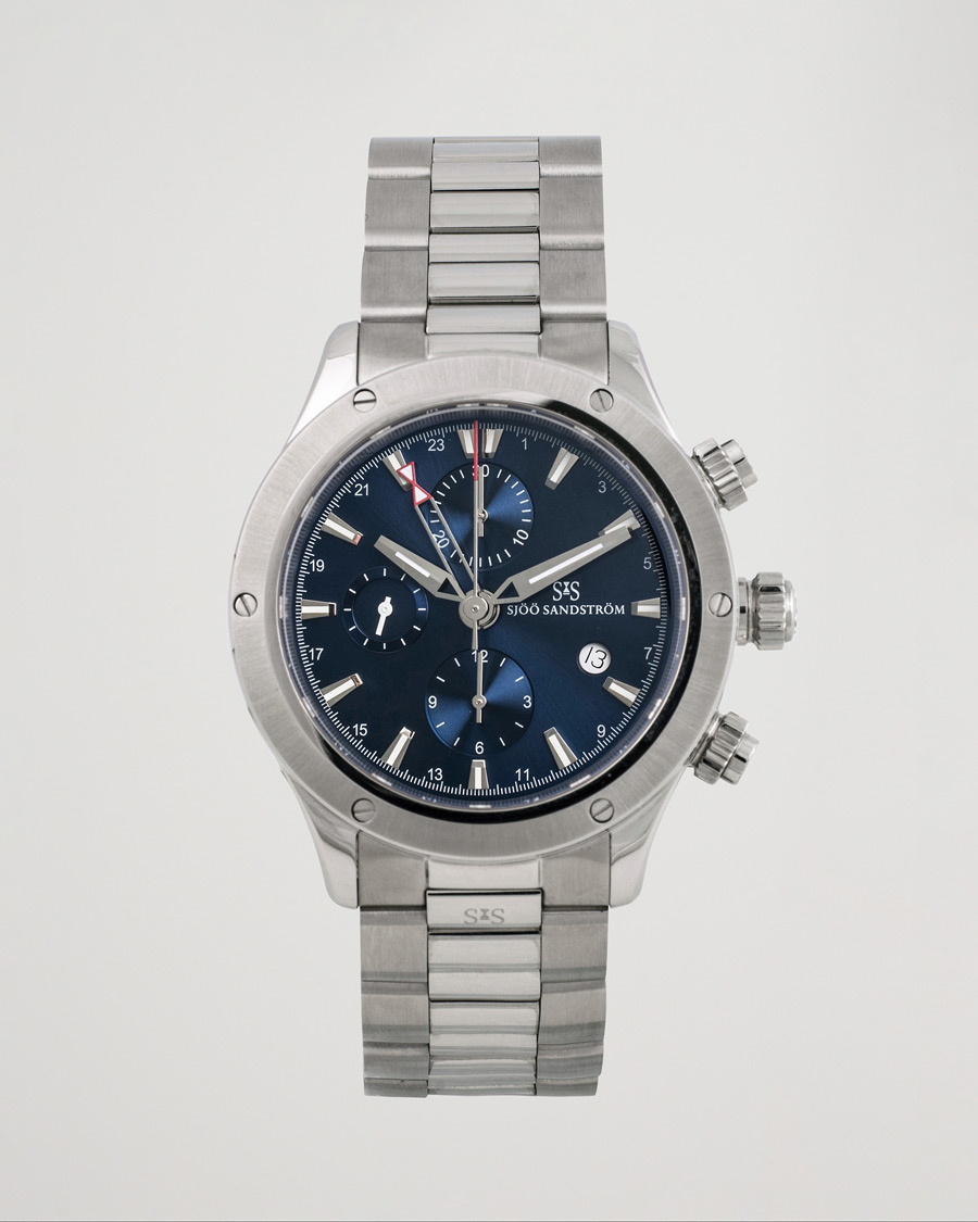 Herre | Pre-Owned & Vintage Watches | Sjöö Sandström Pre-Owned | UTC Extreme 1 Blue Steel  Silver