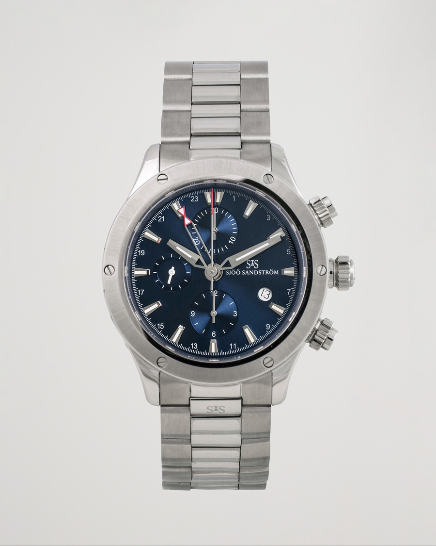 Herre | Sjöö Sandström Pre-Owned UTC Extreme 1 Blue Steel Silver | Sjöö Sandström Pre-Owned | UTC Extreme 1 Blue Steel Silver