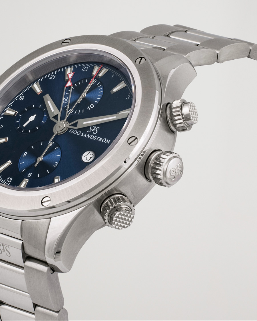 Herre | Pre-Owned & Vintage Watches | Sjöö Sandström Pre-Owned | UTC Extreme 1 Blue Steel  Silver
