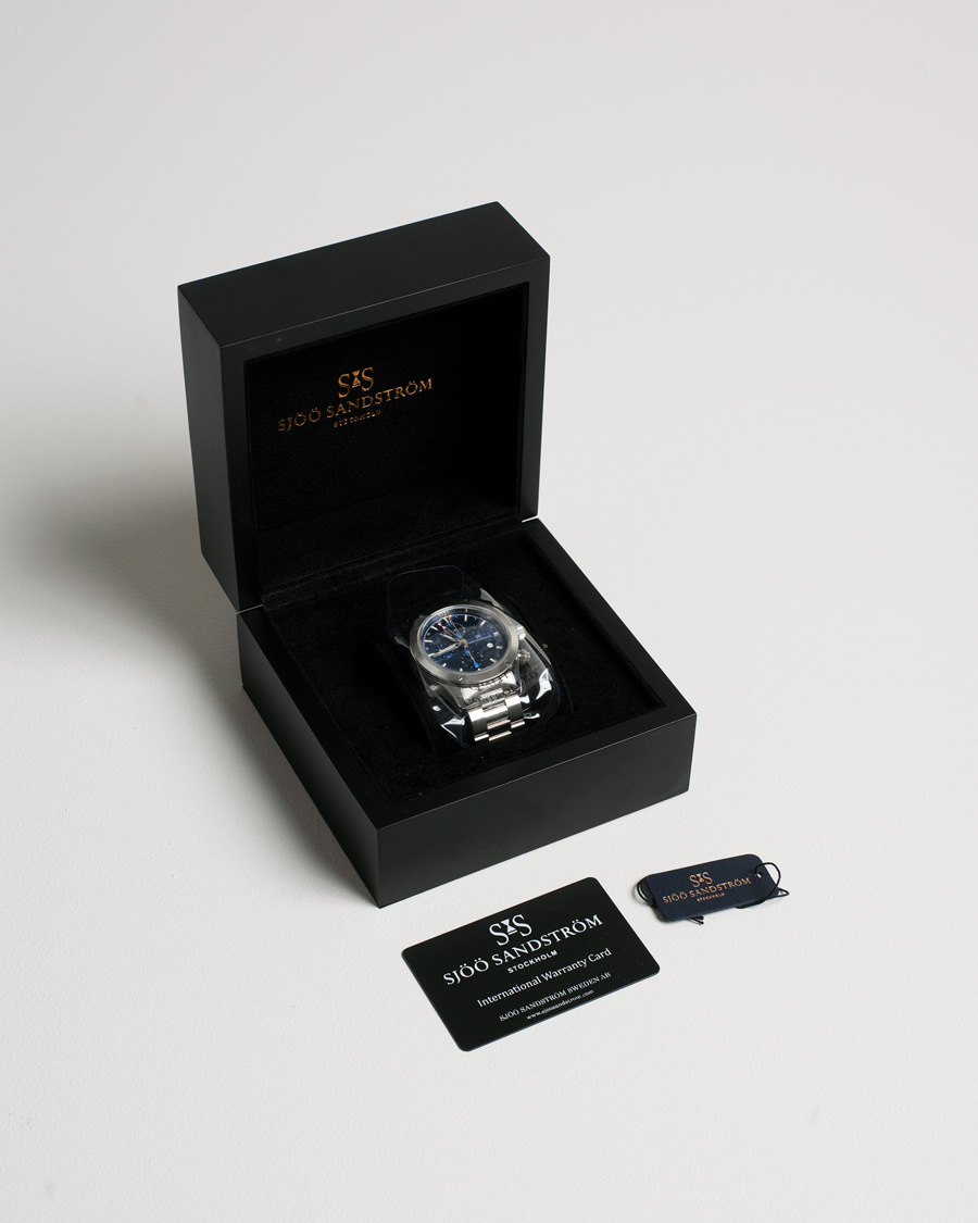 Herre | Sjöö Sandström Pre-Owned UTC Extreme 1 Blue Steel Silver | Sjöö Sandström Pre-Owned | UTC Extreme 1 Blue Steel Silver