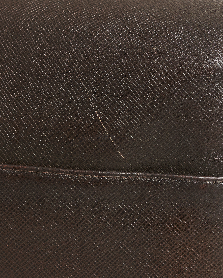 Herre | Louis Vuitton Pre-Owned Alexei Leather Messenger Bag Leather Brown | Louis Vuitton Pre-Owned | Alexei Leather Messenger Bag Leather Brown