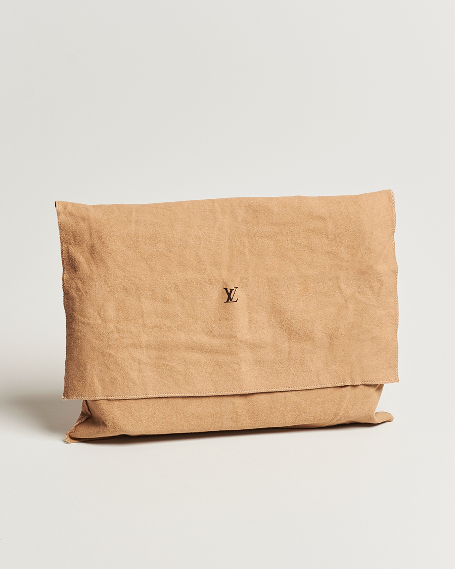 Herre | Louis Vuitton Pre-Owned Alexei Leather Messenger Bag Leather Brown | Louis Vuitton Pre-Owned | Alexei Leather Messenger Bag Leather Brown