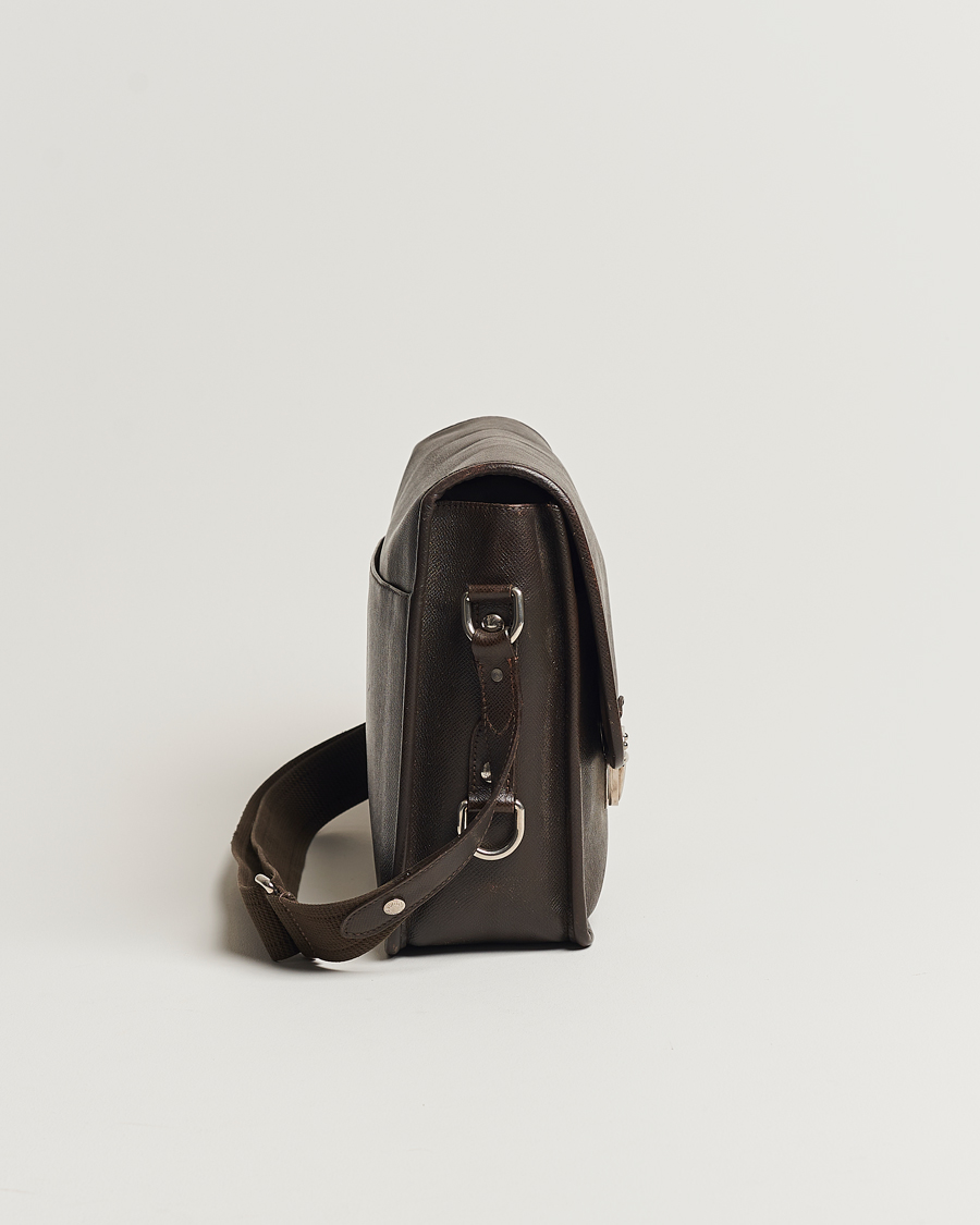 Herre | Louis Vuitton Pre-Owned Alexei Leather Messenger Bag Leather Brown | Louis Vuitton Pre-Owned | Alexei Leather Messenger Bag Leather Brown