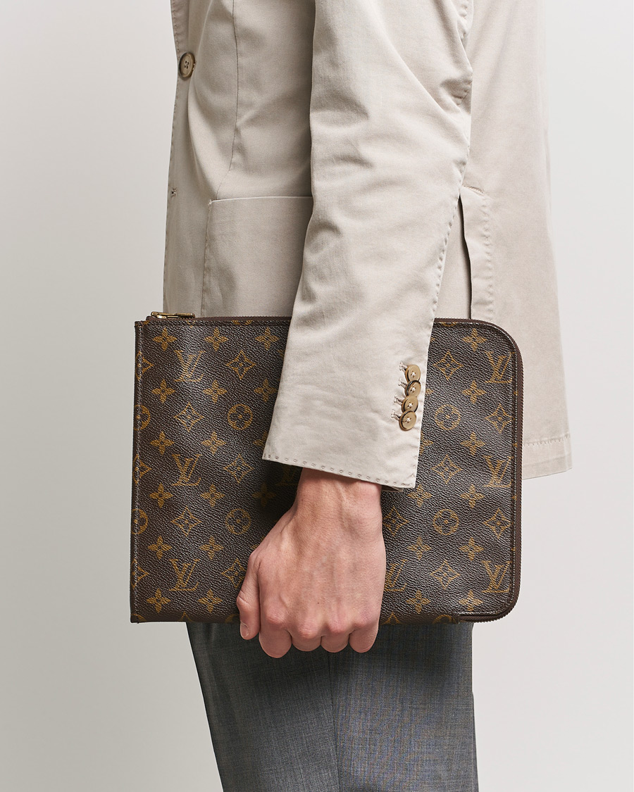 Herre | Pre-owned Assesoarer | Louis Vuitton Pre-Owned | Posh Documan Document Bag Monogram