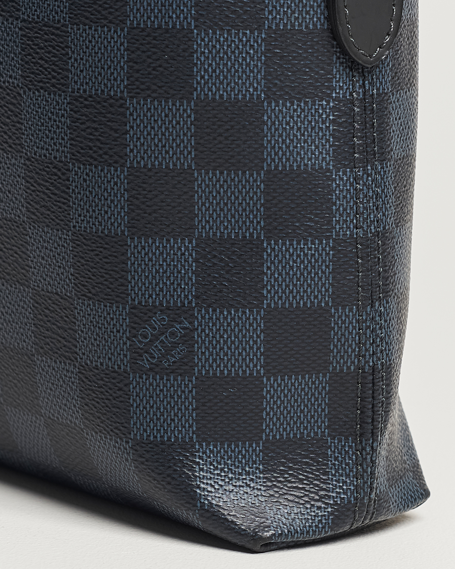 Herre | Louis Vuitton Pre-Owned Porte-Documents Jour Briefcase Damier Navy | Louis Vuitton Pre-Owned | Porte-Documents Jour Briefcase Damier Navy