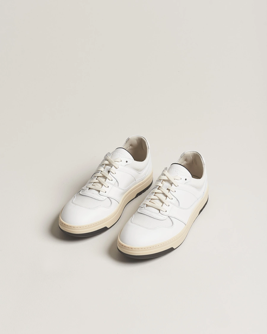Herre |  | Sweyd | Net Leather Sneaker White