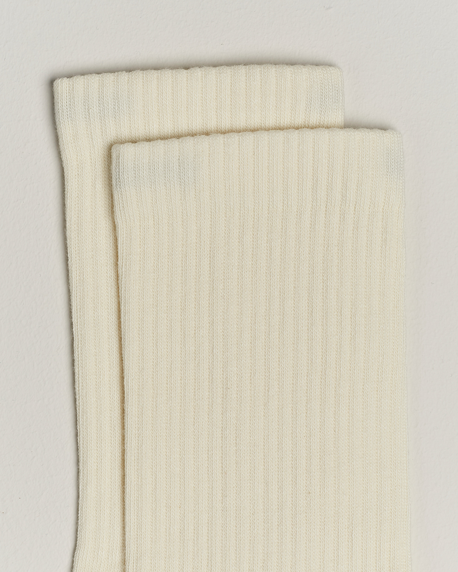 Herr | Sweyd | Sweyd | Crew Cotton Socks White