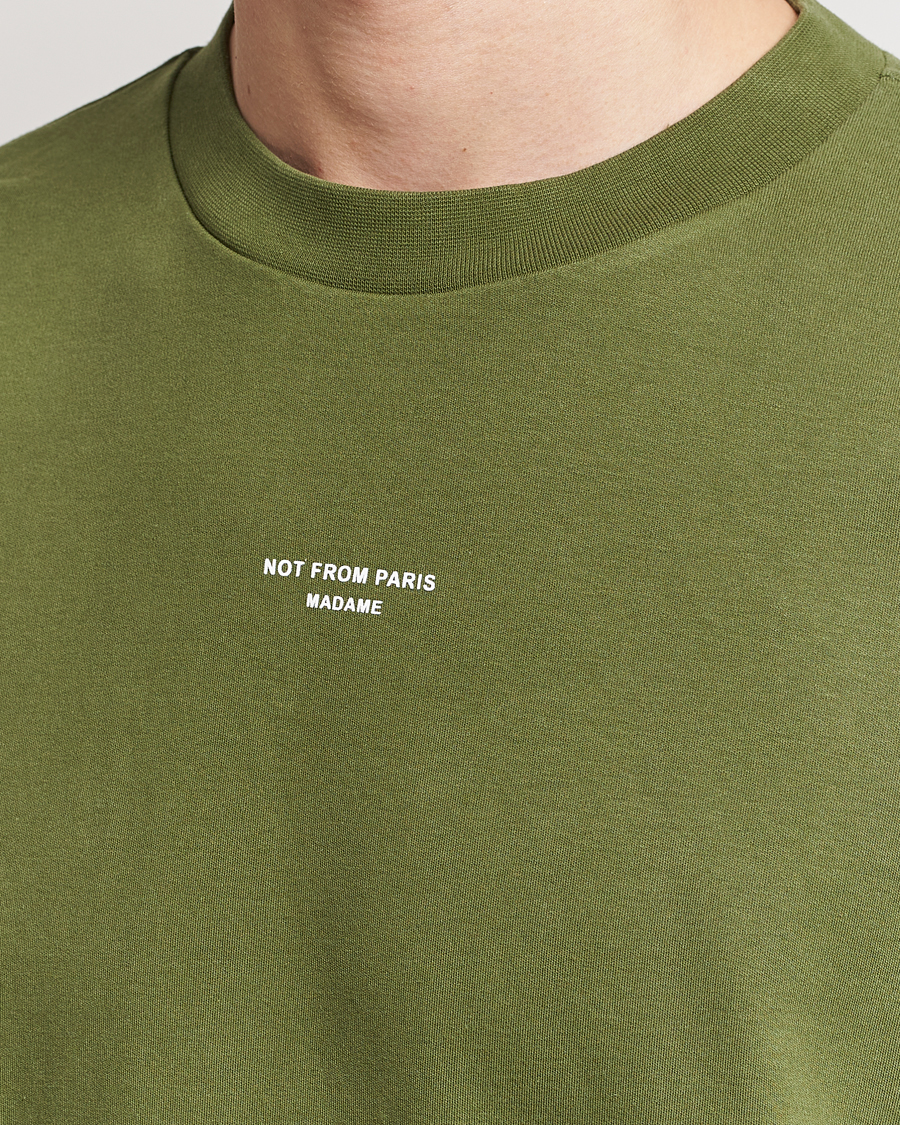 Herre | T-Shirts | Drôle de Monsieur | Classic NFPM T-Shirt Khaki