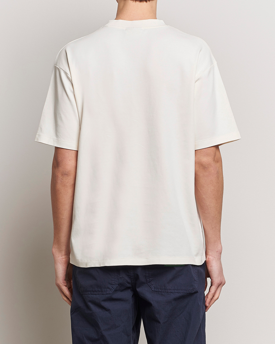 Herre | T-Shirts | Drôle de Monsieur | Apres Midi T-Shirt Cream