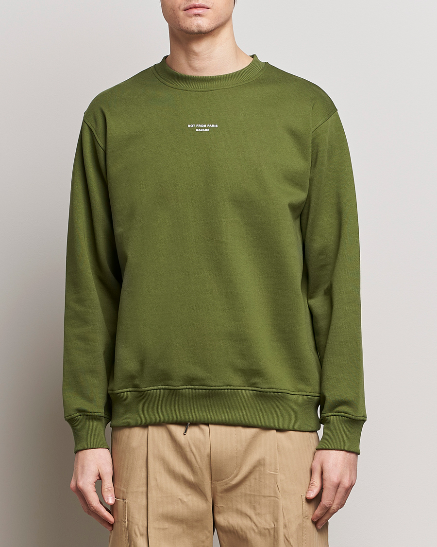 Herre | 20% salg | Drôle de Monsieur | Classic NFPM Sweatshirt Khaki