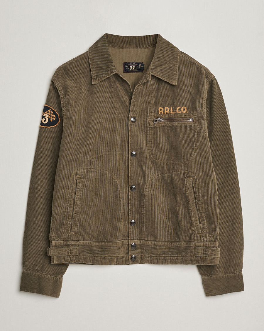 Herre | Jakker | RRL | Walker Corduroy Jacket Olive