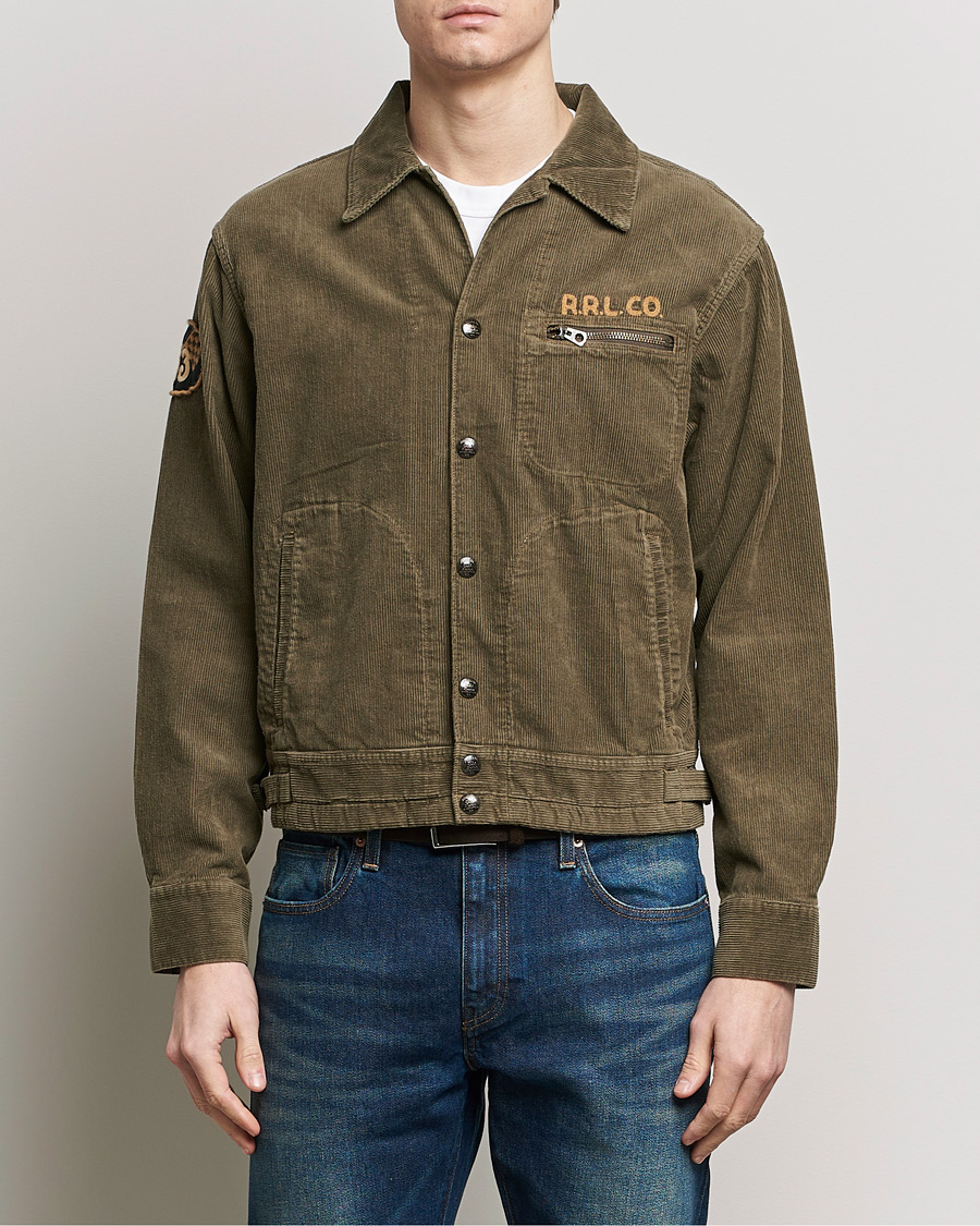 Herre |  | RRL | Walker Corduroy Jacket Olive