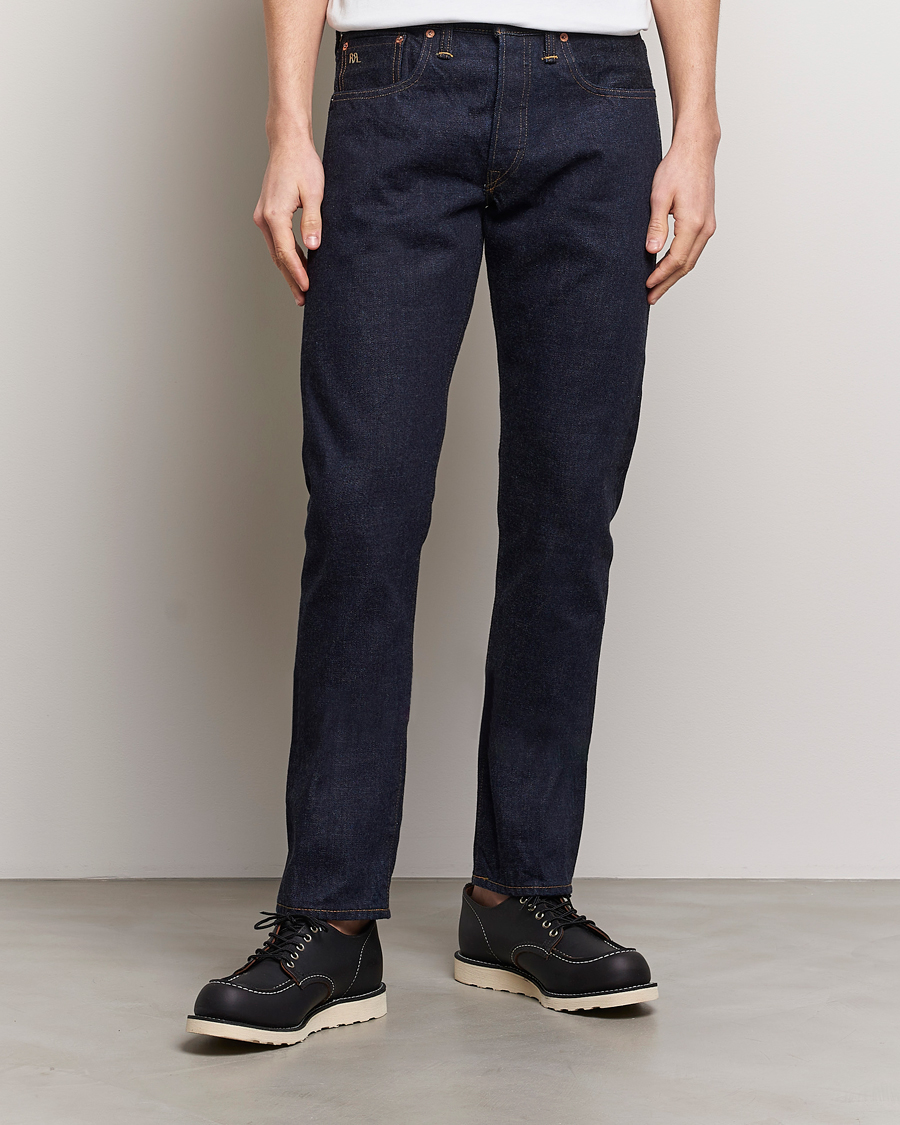 Herre |  | RRL | Slim Fit 5-Pocket Denim Rinse