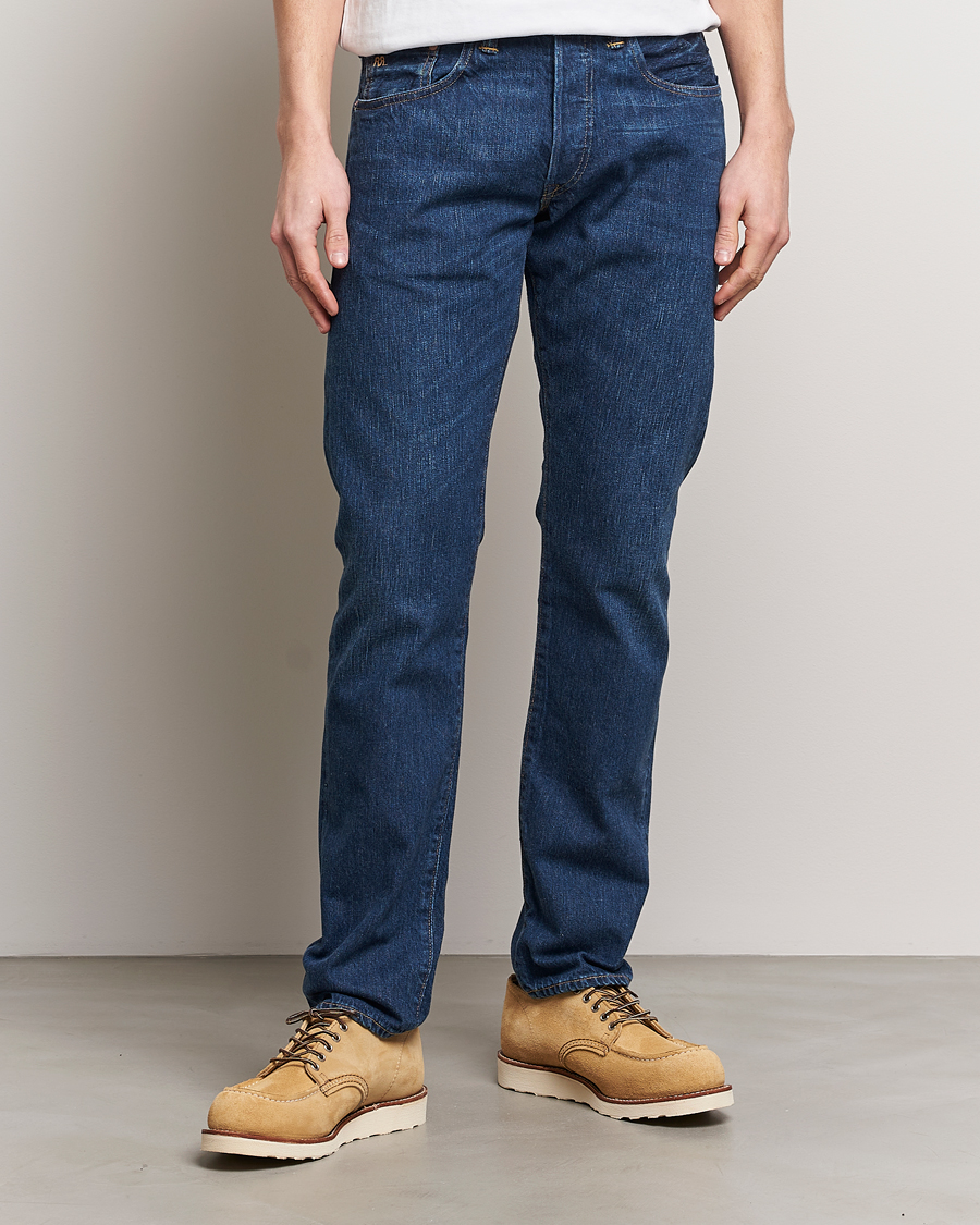 Herr |  | RRL | Slim Fit 5-Pocket Denim Eastridge Wash