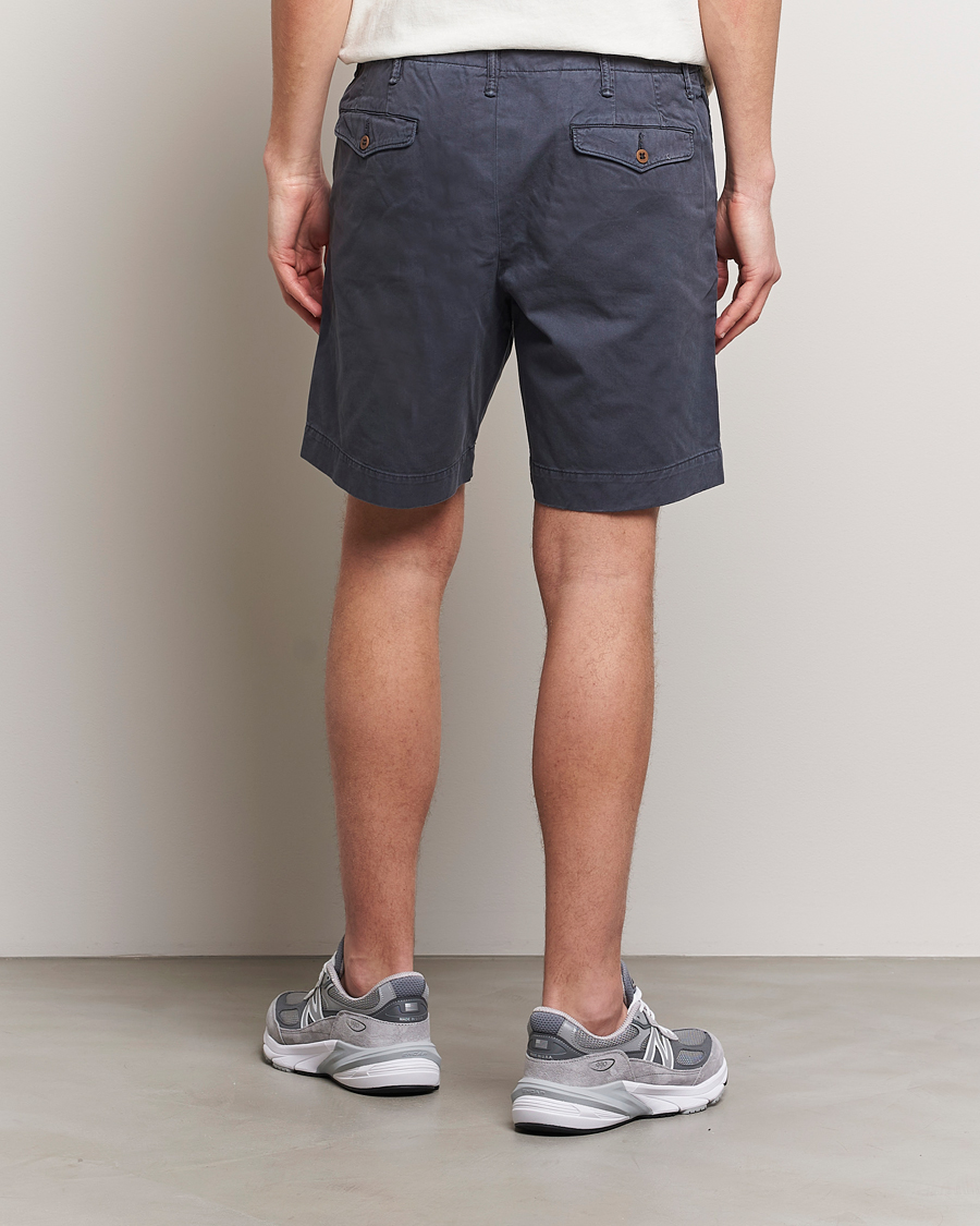Herre | Shorts | RRL | Officers Flat Shorts Navy